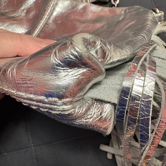 Maje "Miss M" Leather Clutch Bag -- Retail: $260 -- RTR - Picture 14 of 16